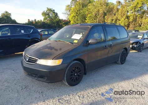 2004 Honda Odyssey Ex-L z USA, uszkodzony, nr VIN 5FNRL18014B098228